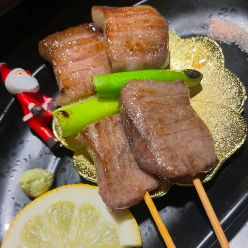 厚切り上タン串